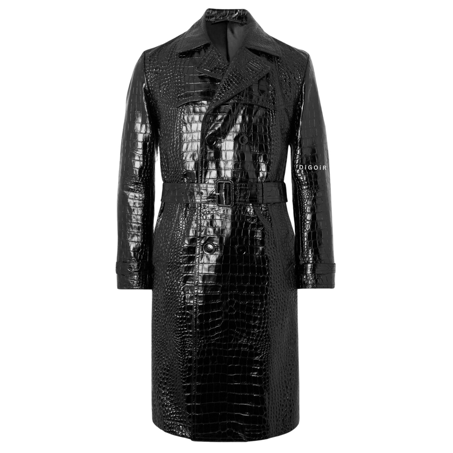 zwart trenchcoat heren